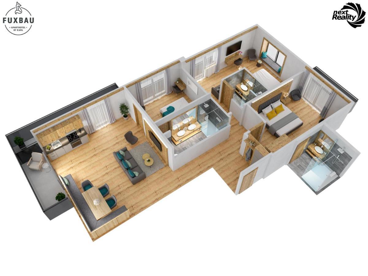 Aparthotel Fuxbau Flachau Dış mekan fotoğraf